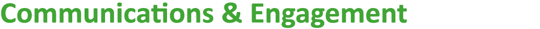 Communications & Engagement