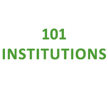 101 INSTITUTIONS