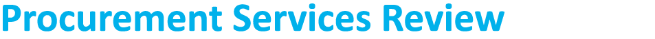 Procurement Services Review