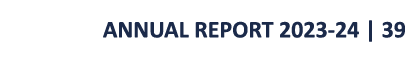 ANNUAL REPORT 2023-24 | 39