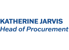 Katherine Jarvis Head of Procurement