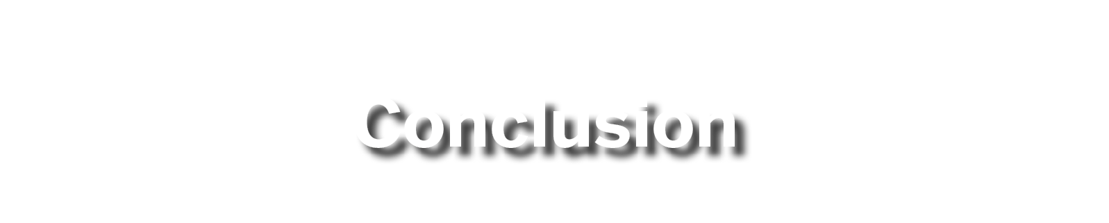 Conclusion