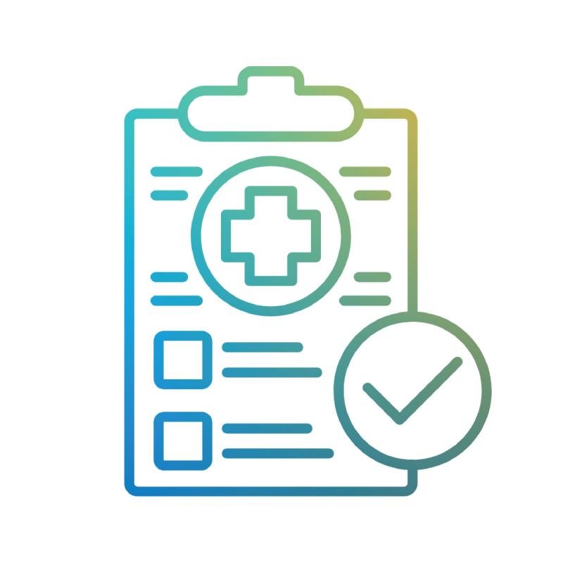Procurement health check icon