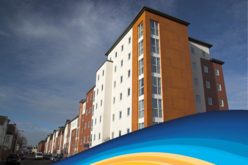 Block of apartments